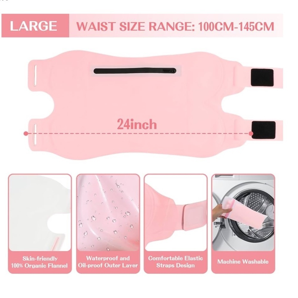 🆕 Premium Reusable Castor Oil Wrap Set - Picture 7 of 12